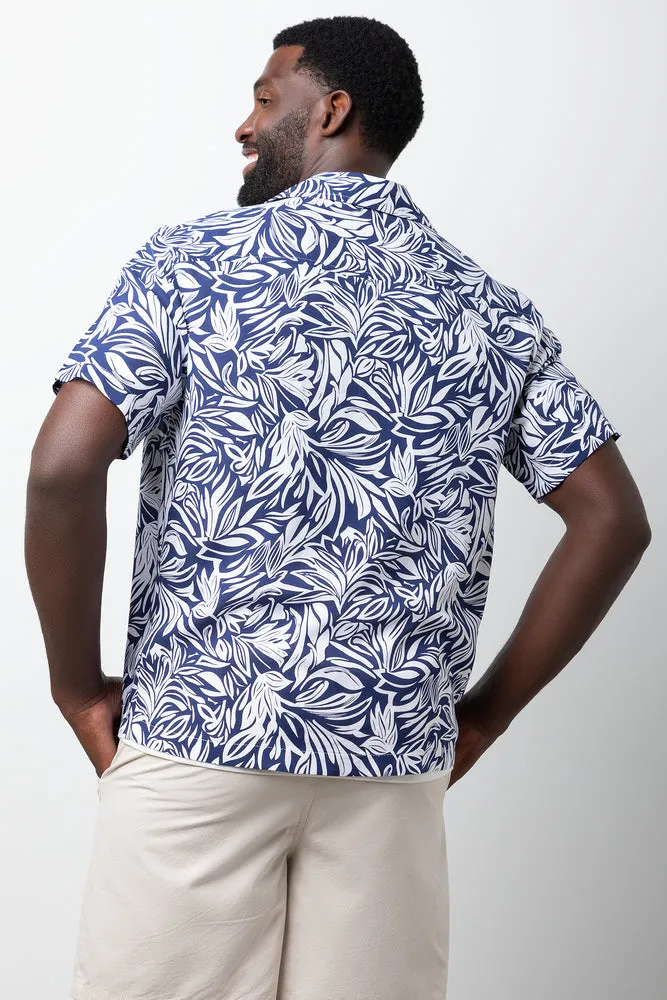 Resort Shirt Blue sold by Ackermas product image thumbnail 3