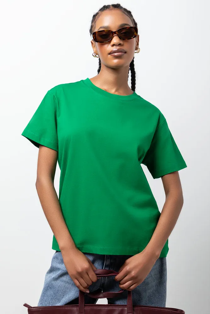 Crewneck T-Shirt Green sold by Ackermas