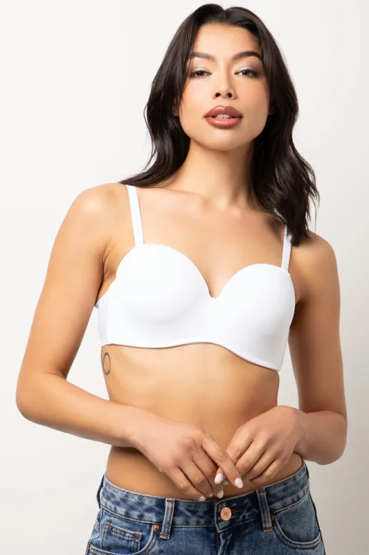 2 Pack Bonded Wings Multiway Bras White And Natural sold by Ackermas