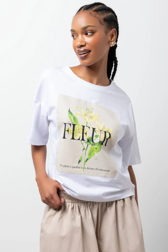 Short Sleeve T-Shirt White sold by Ackermas