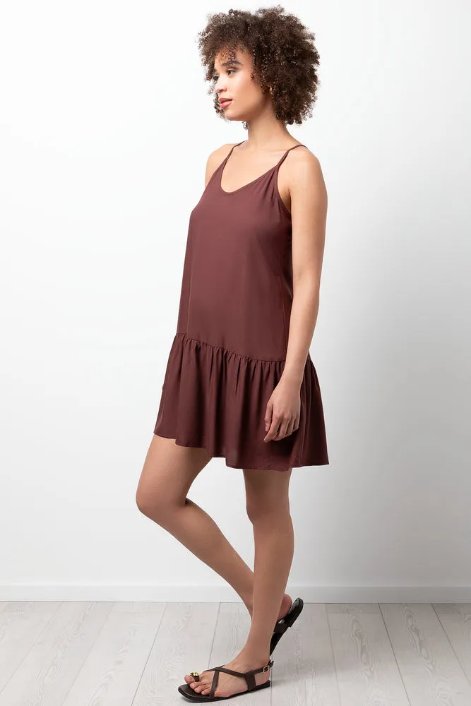 Tiered Strappy Dress Brown sold by Ackermas product image thumbnail 2