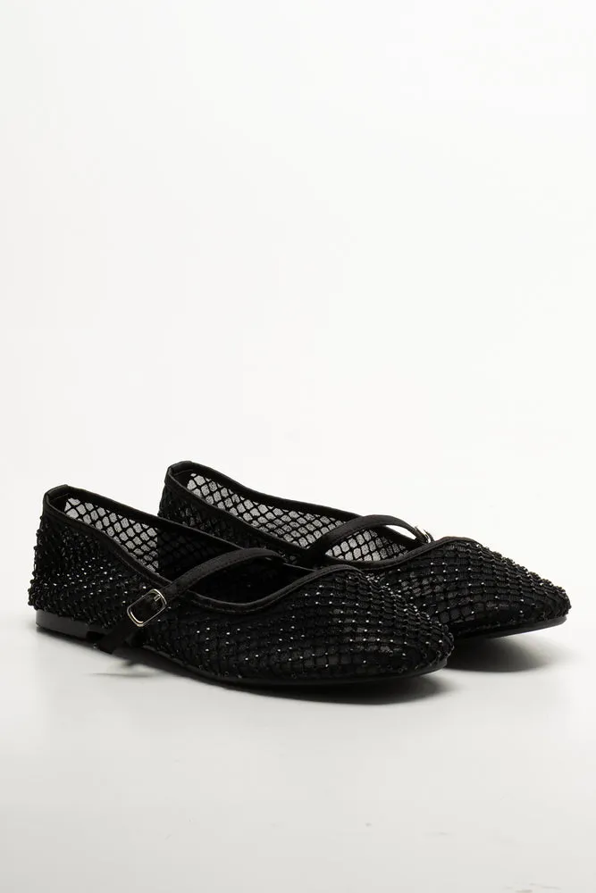 Diamante Pumps Black sold by Ackermas