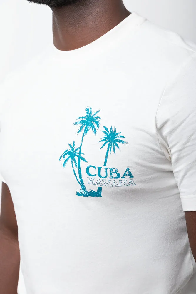 Relaxed Short Sleeve T-Shirt Natural sold by Ackermas product image thumbnail 4