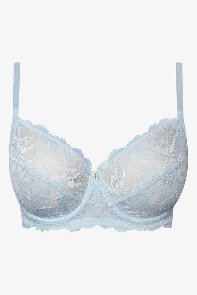 Plus Size 2 Pack Lace Non Padded Underwire Bras Navy And Blue sold by Ackermas product image thumbnail 2