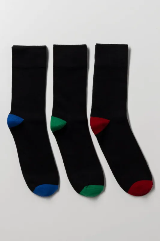 3 Pack Socks Black sold by Ackermas