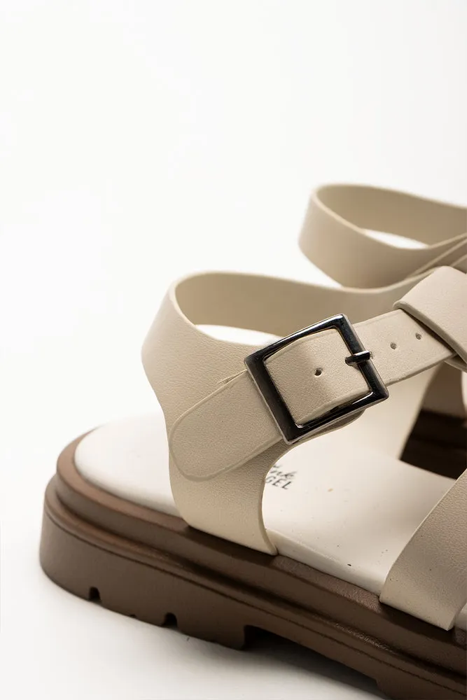 Chunky Sandals Cream sold by Ackermas product image thumbnail 4