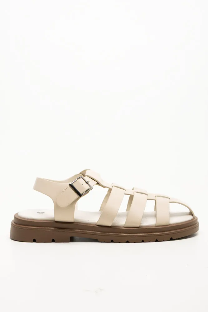 Chunky Sandals Cream sold by Ackermas product image thumbnail 2