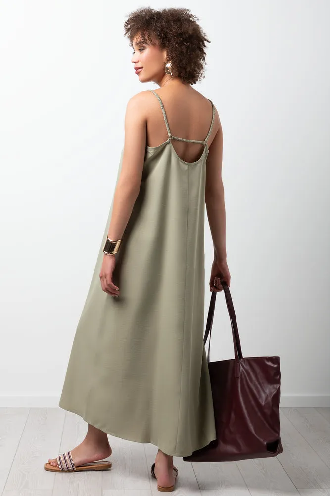 Maxi A-Line Dress Sage sold by Ackermas product image thumbnail 3