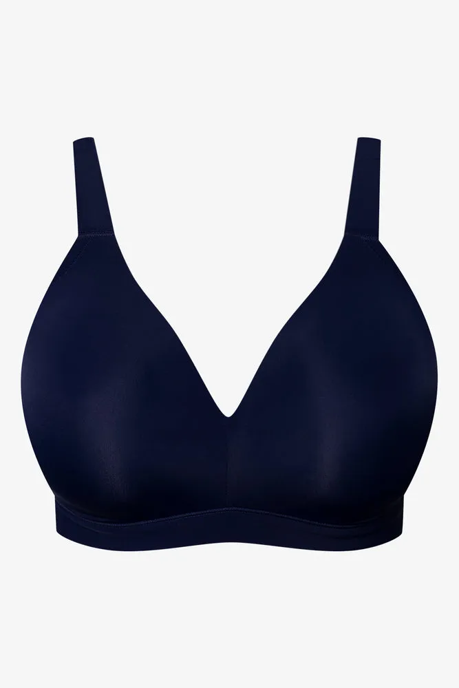 2 Pack Padded Wire Free Bras Navy And Light Blue sold by Ackermas product image thumbnail 3