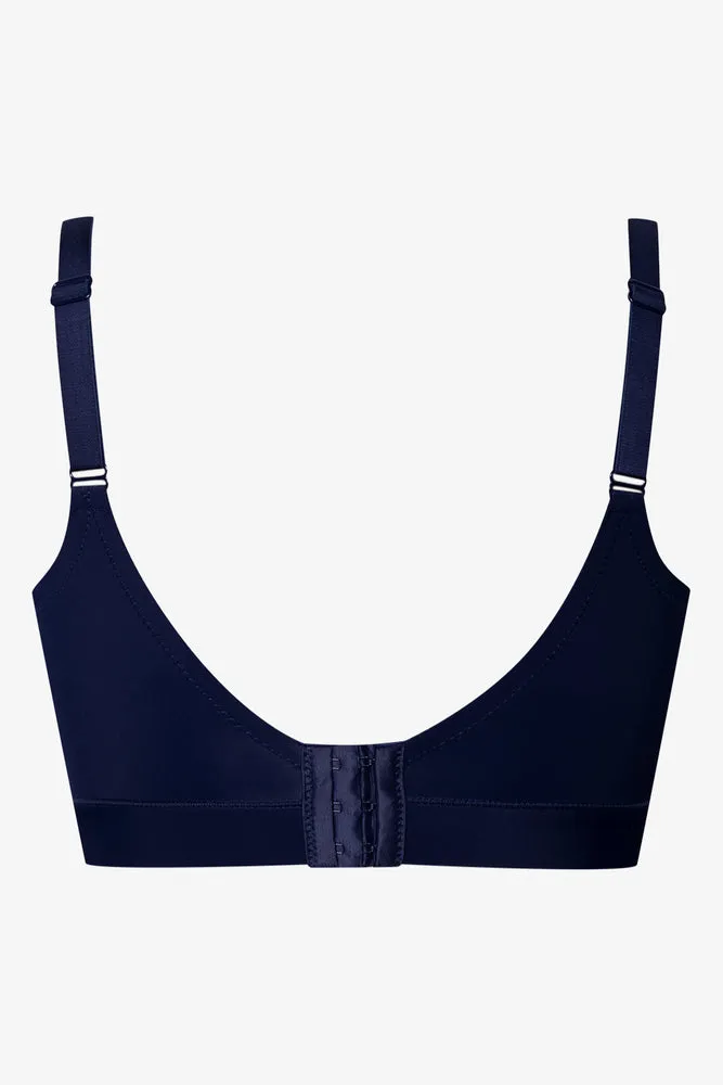 2 Pack Padded Wire Free Bras Navy And Light Blue sold by Ackermas product image thumbnail 4