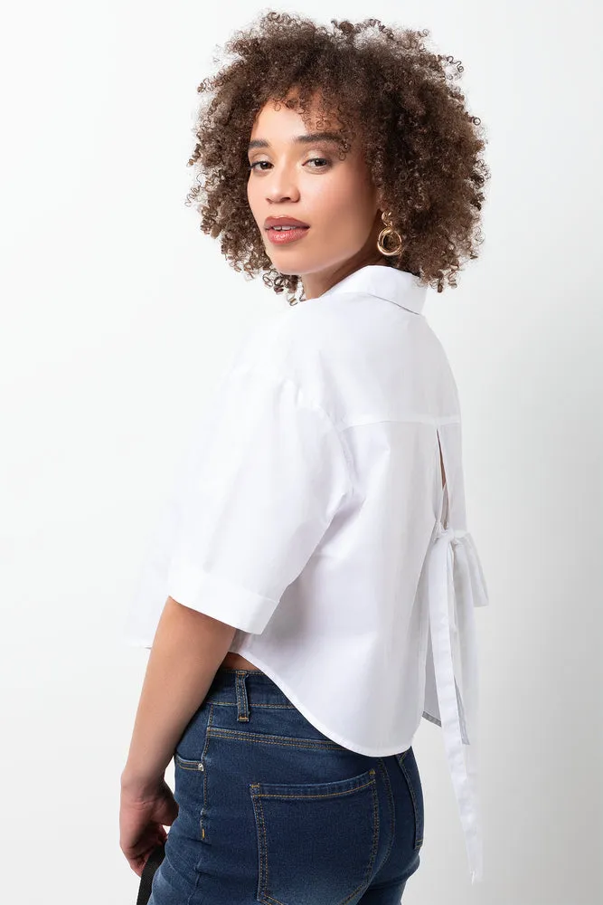 Ballerina Sleeve Shirt White sold by Ackermas product image thumbnail 3