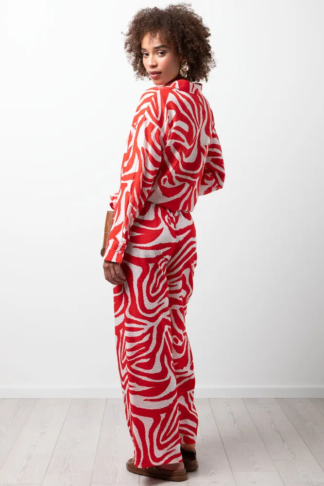 Relaxed Pants Red sold by Ackermas product image thumbnail 3