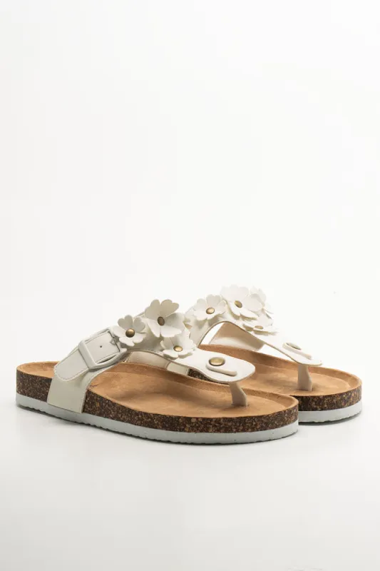 Daisy Sandals White sold by Ackermas