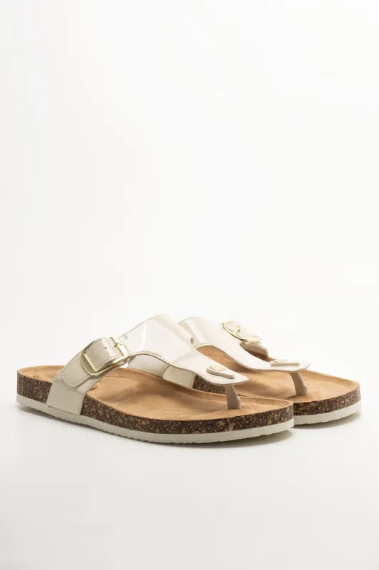 Sandals Cream sold by Ackermas