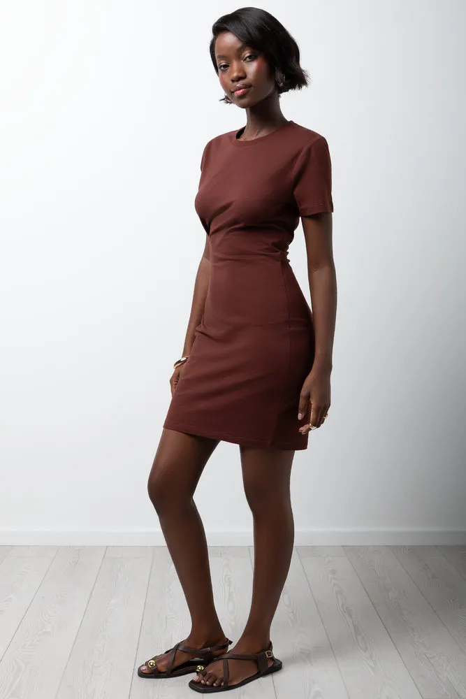 Bodycon Dress Brown sold by Ackermas product image thumbnail 2