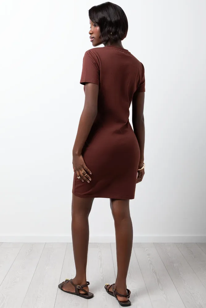 Bodycon Dress Brown sold by Ackermas product image thumbnail 3