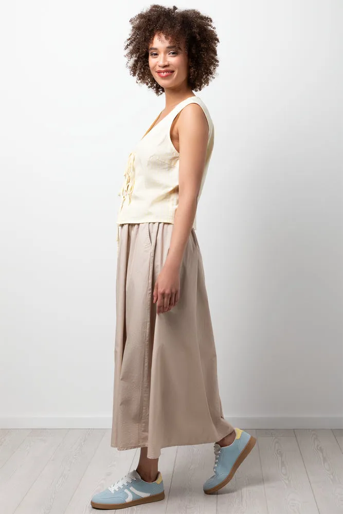 Sleeveless Vest with Ties Yellow sold by Ackermas product image thumbnail 2