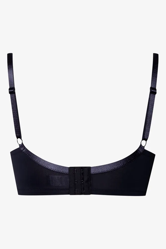 Plus Size 2 Pack Balconette Bras Black And Natural sold by Ackermas product image thumbnail 4