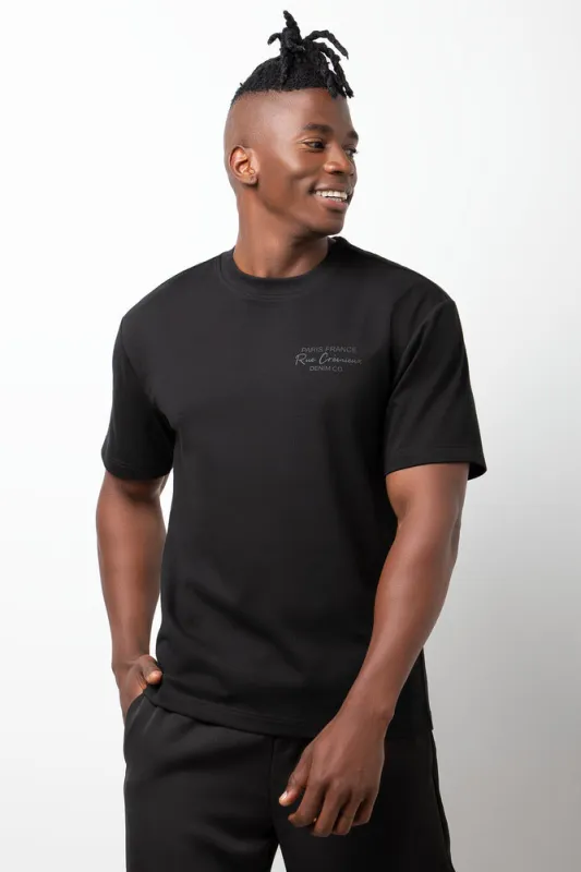 Short Sleeve T-Shirt Black made by Ackermas