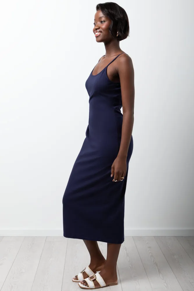 Strappy Bodycon Dress Navy sold by Ackermas product image thumbnail 2