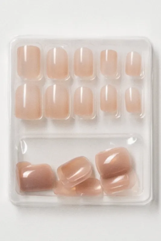 Natural Press On Nails sold by Ackermas