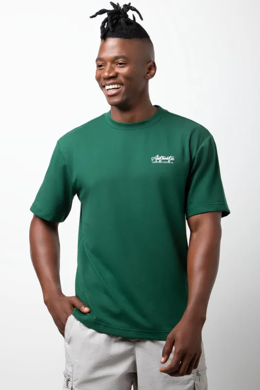 Short Sleeve T-Shirt Green made by Ackermas