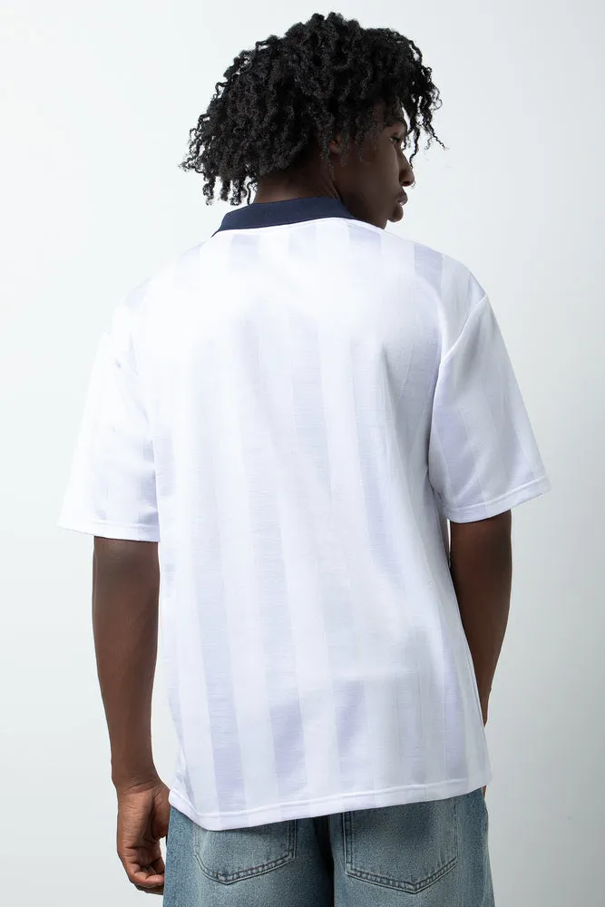 Soccer T-Shirt White sold by Ackermas product image thumbnail 3