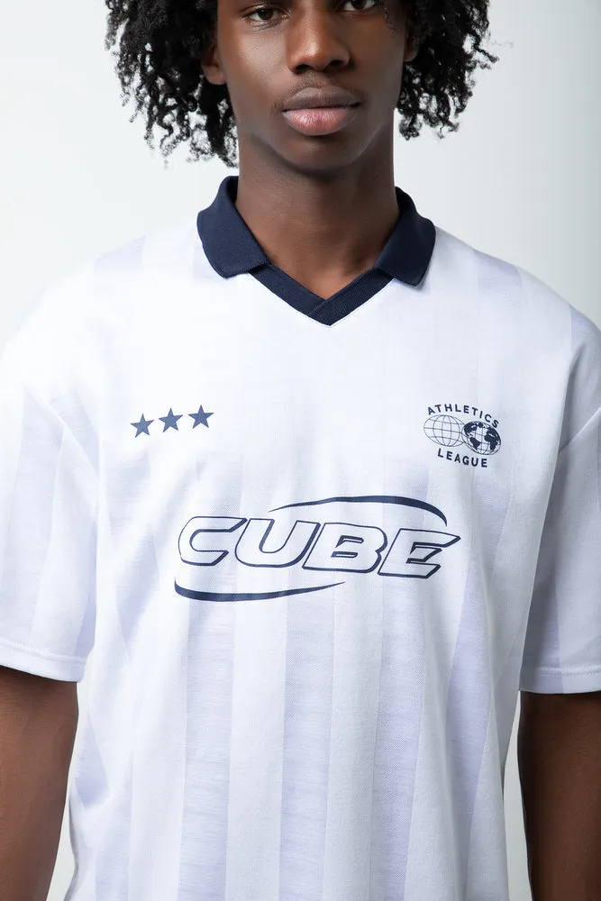 Soccer T-Shirt White sold by Ackermas product image thumbnail 4