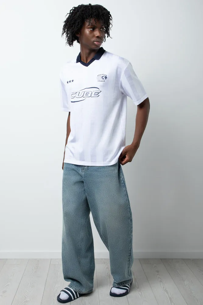 Soccer T-Shirt White sold by Ackermas product image thumbnail 2
