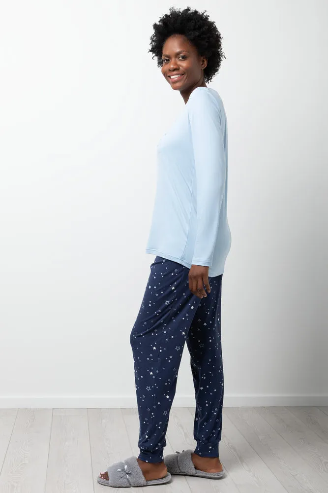 In Your Dreams Long Sleeve Pyjamas Blue sold by Ackermas product image thumbnail 2