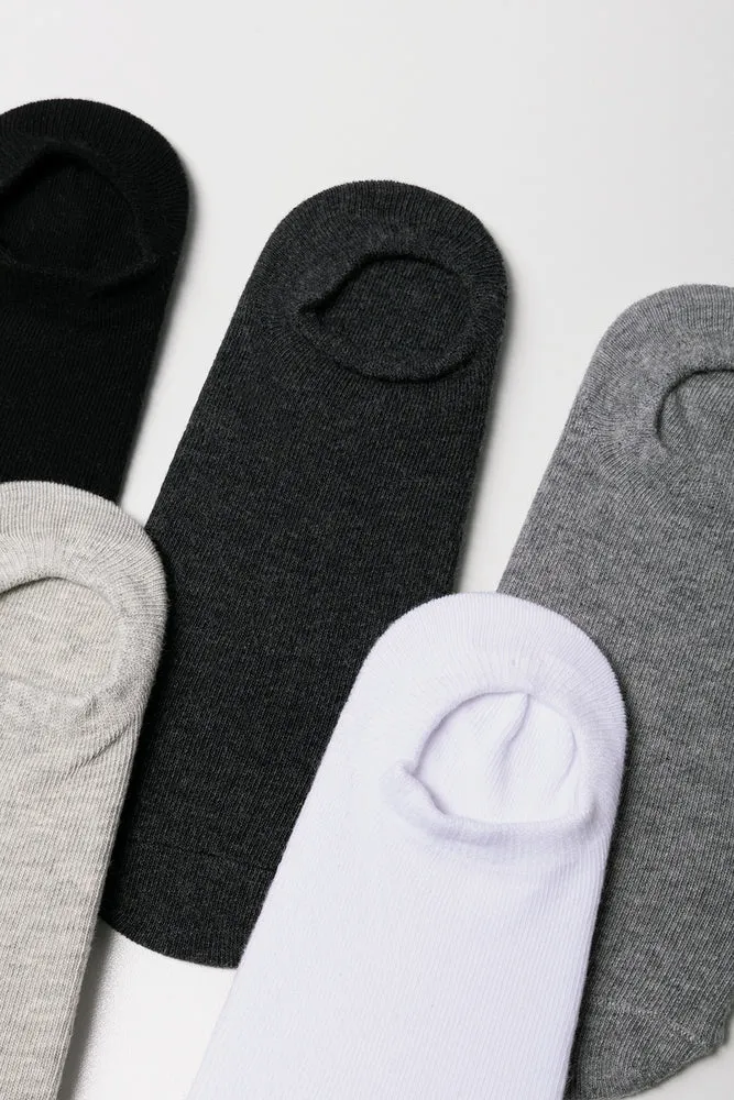 5 Pack Footliner Socks Multicolour sold by Ackermas product image thumbnail 5