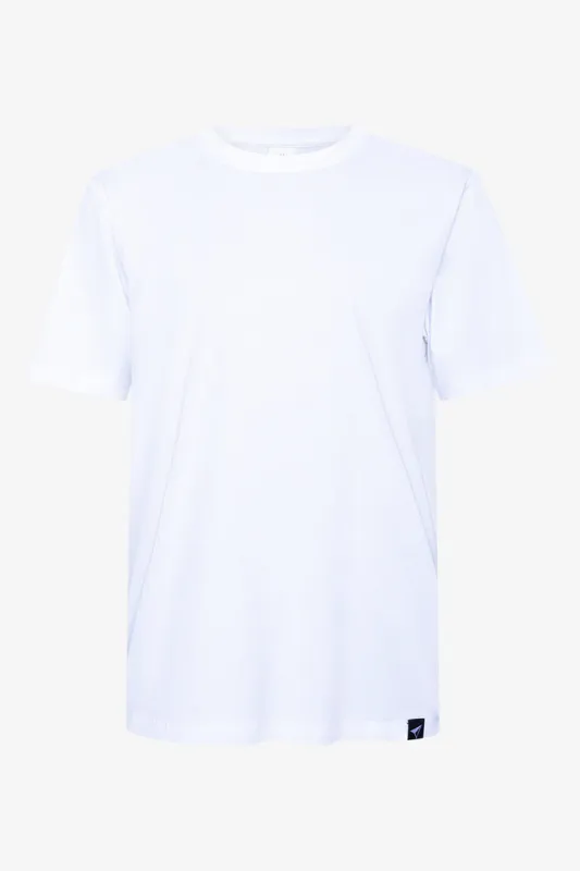 Regular Fit Short Sleeve T-Shirt White made by Ackermas