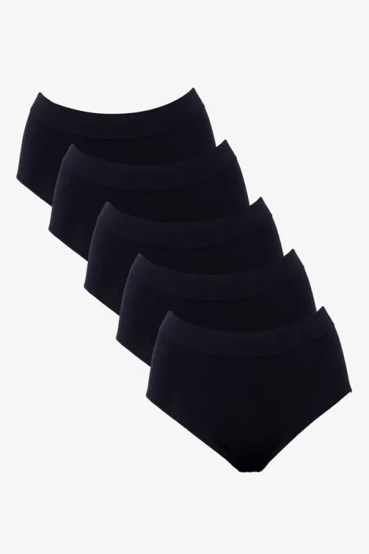 5 Pack Seamfree Briefs Black sold by Ackermas