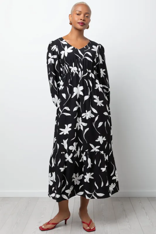 Maxi Dress Black made by Ackermas