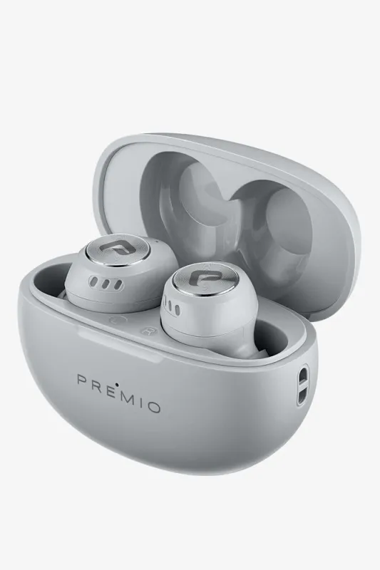 Premio Cloud Series TWS Earphones Grey made by Ackermas