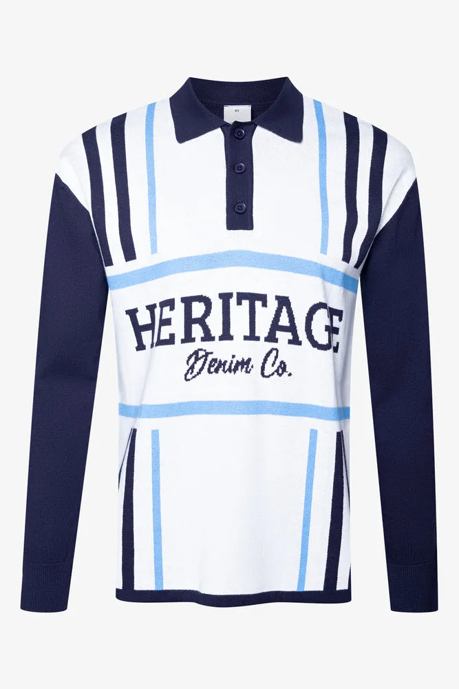 Long Sleeve Golfer Navy sold by Ackermas