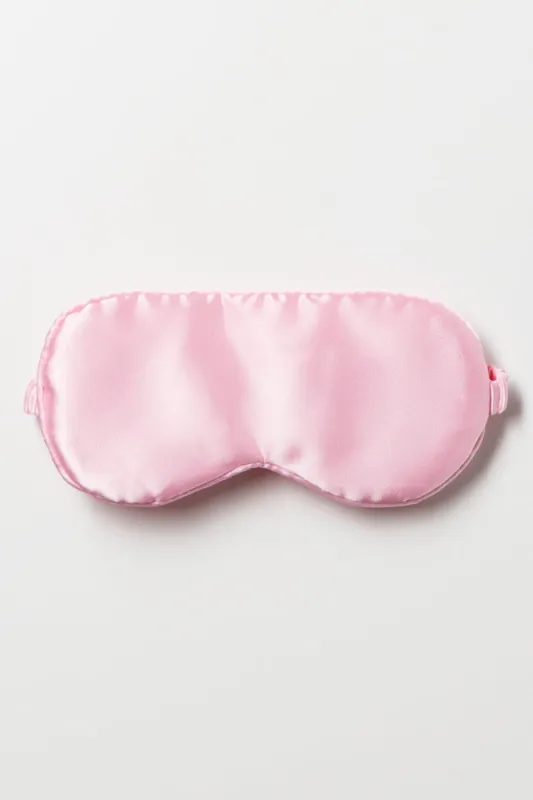 Satin Sleep Mask Pink made by Ackermas