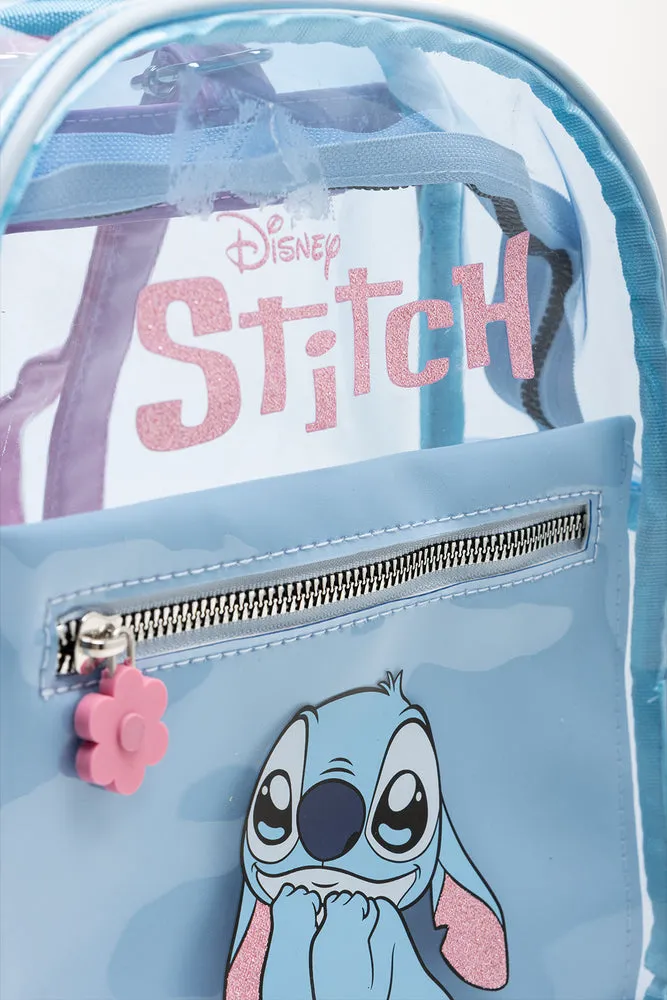 Stitch Backpack Light Blue sold by Ackermas product image thumbnail 4