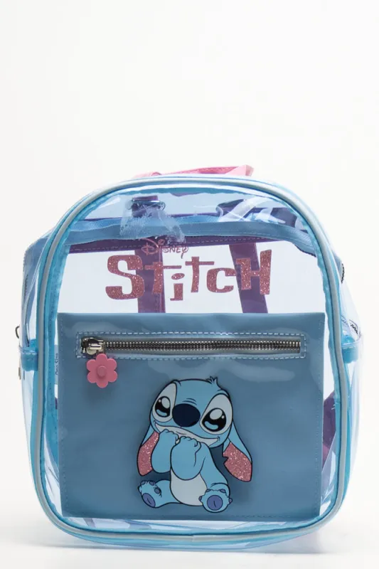 Stitch Backpack Light Blue made by Ackermas