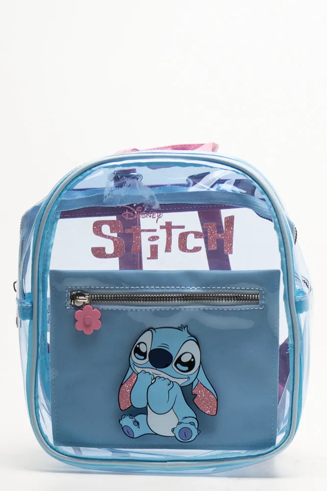 Stitch Backpack Light Blue sold by Ackermas