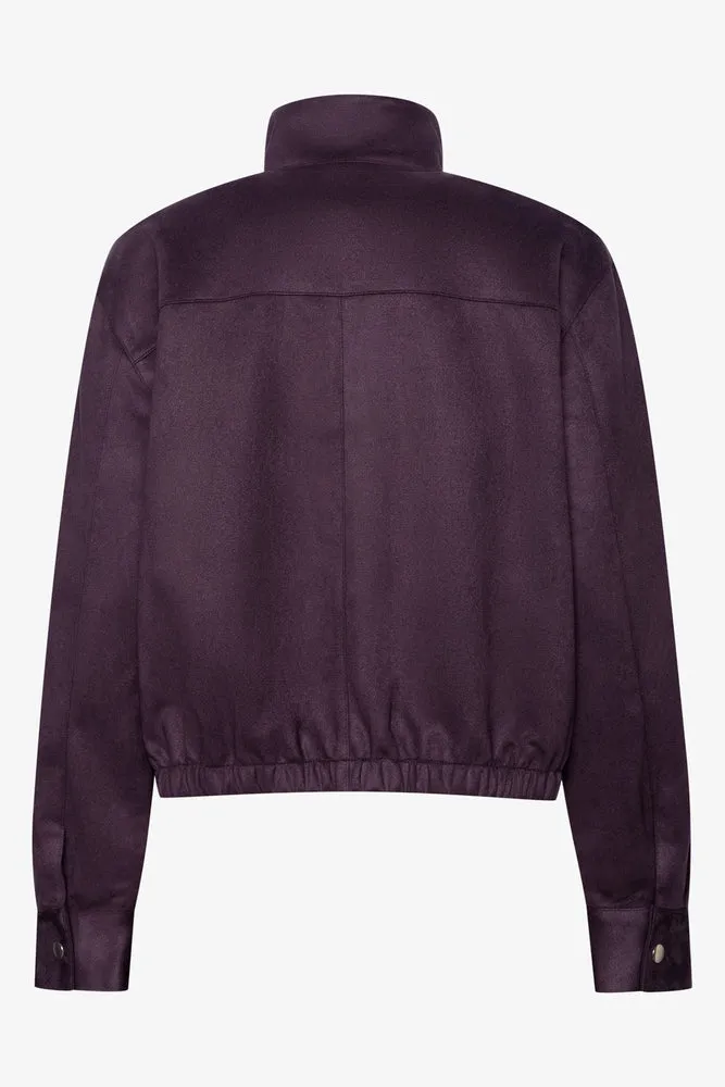 Funnel Neck Jacket Brown sold by Ackermas product image thumbnail 2