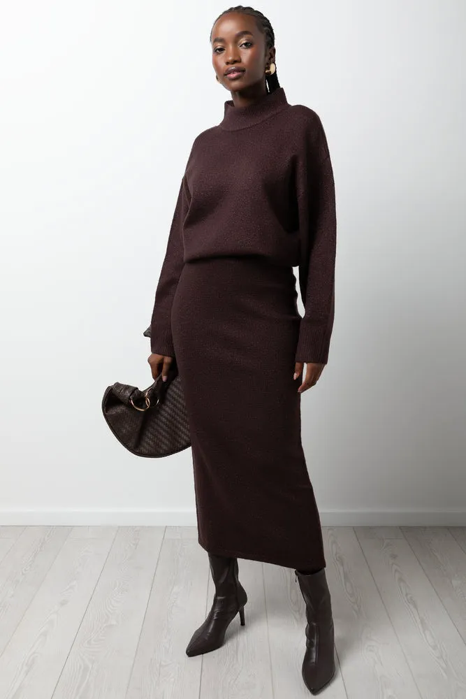Column Skirt Brown sold by Ackermas