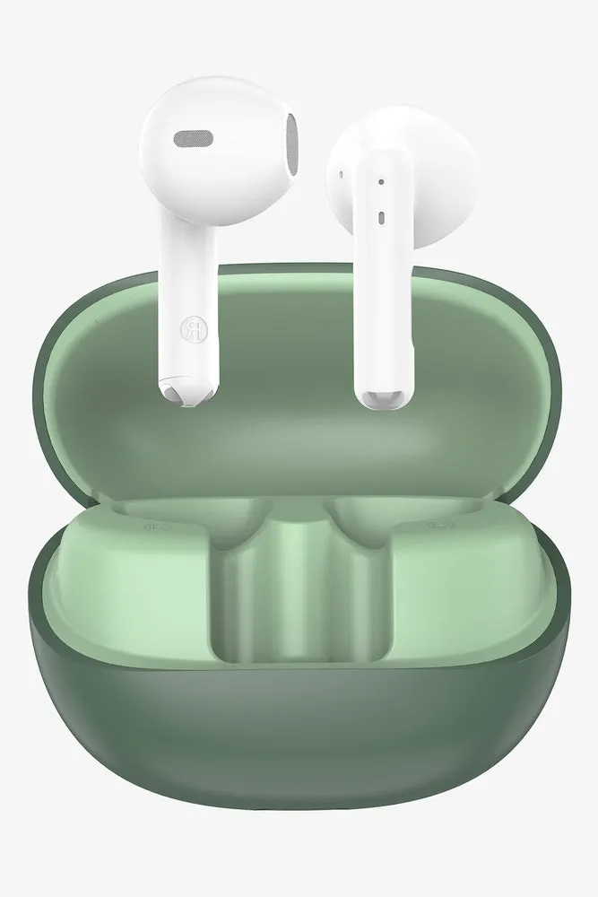 Cube Fusion Series Green Earbuds sold by Ackermas