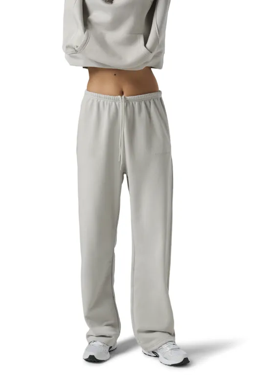 Series Wide Leg Sweatpants in Foam sold by Sisters and Seekers