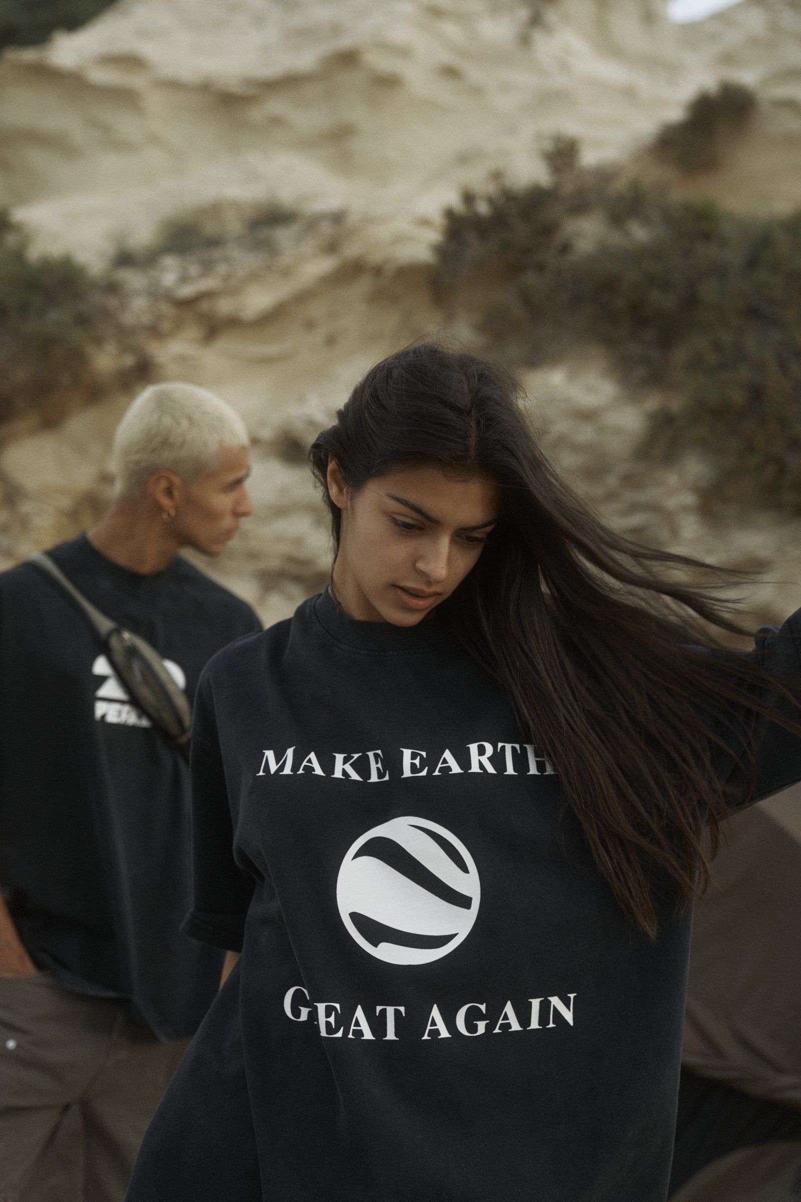 EARTH Oversized Tee sold by Sisters and Seekers product image thumbnail 3