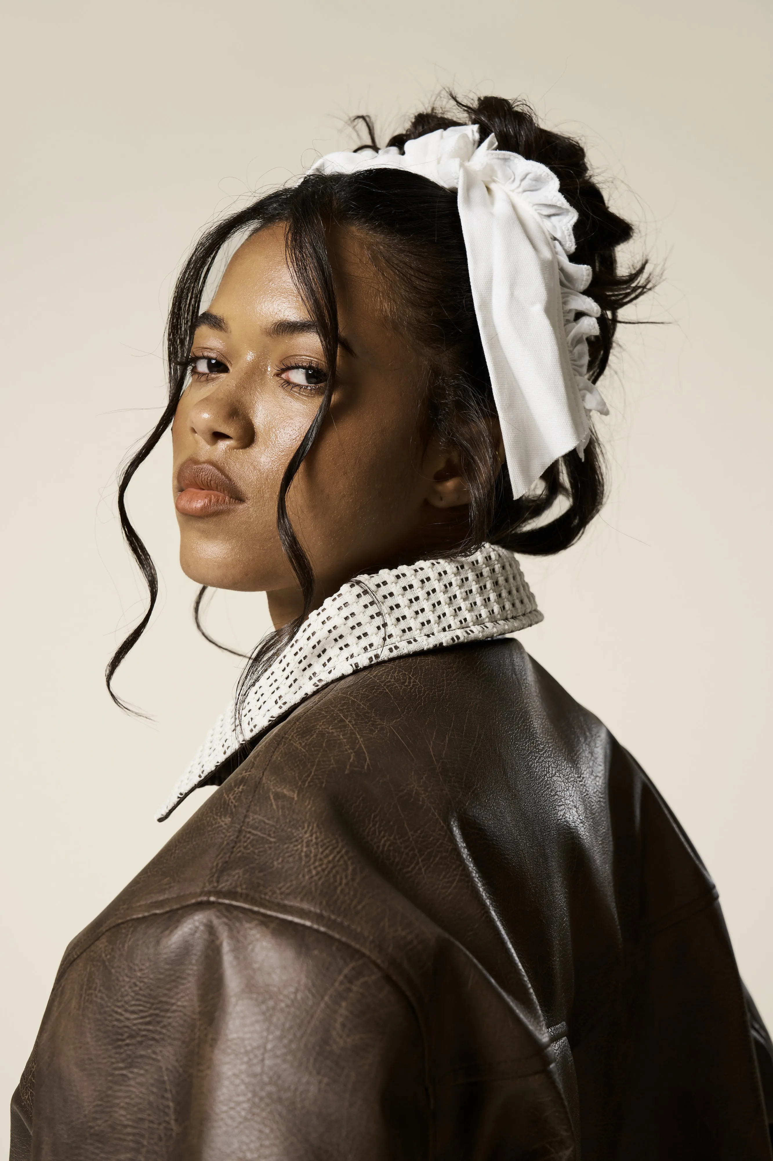 Conker Vegan Leather Jacket sold by Sisters and Seekers product image thumbnail 4