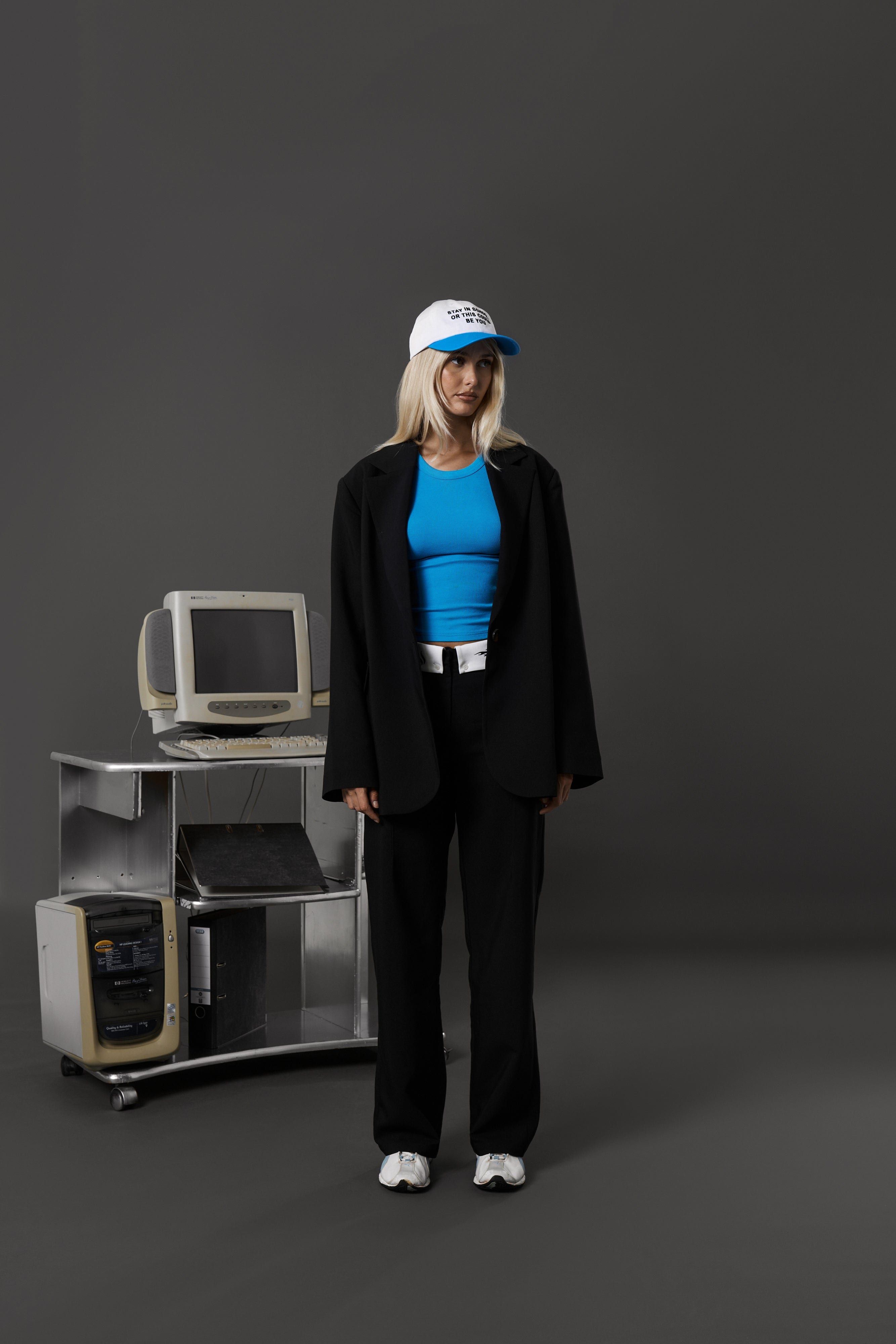 BEST Ribbed Vest in Cyan sold by Sisters and Seekers product image thumbnail 3