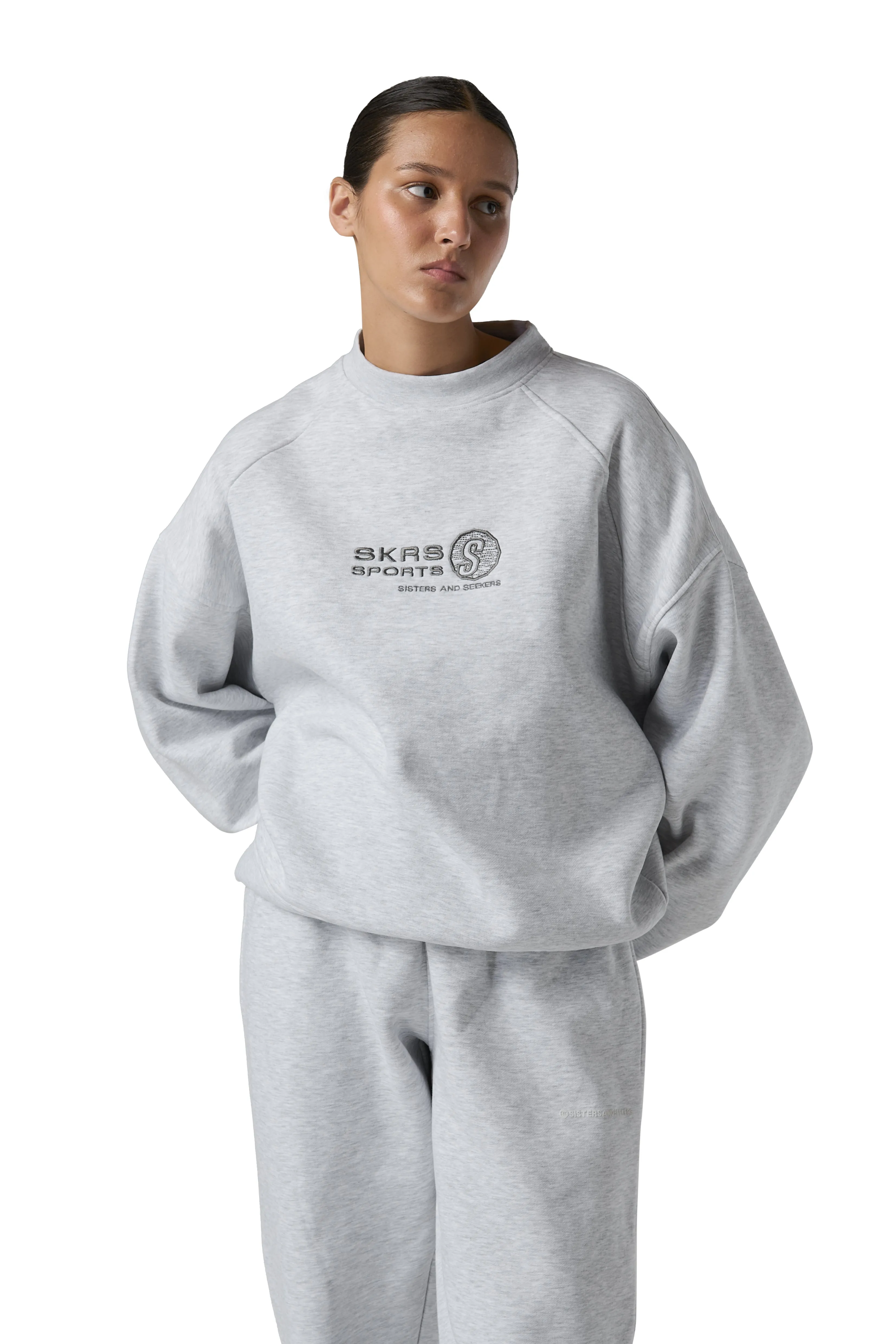 Sport Sweatshirt in Passive sold by Sisters and Seekers product image thumbnail 4