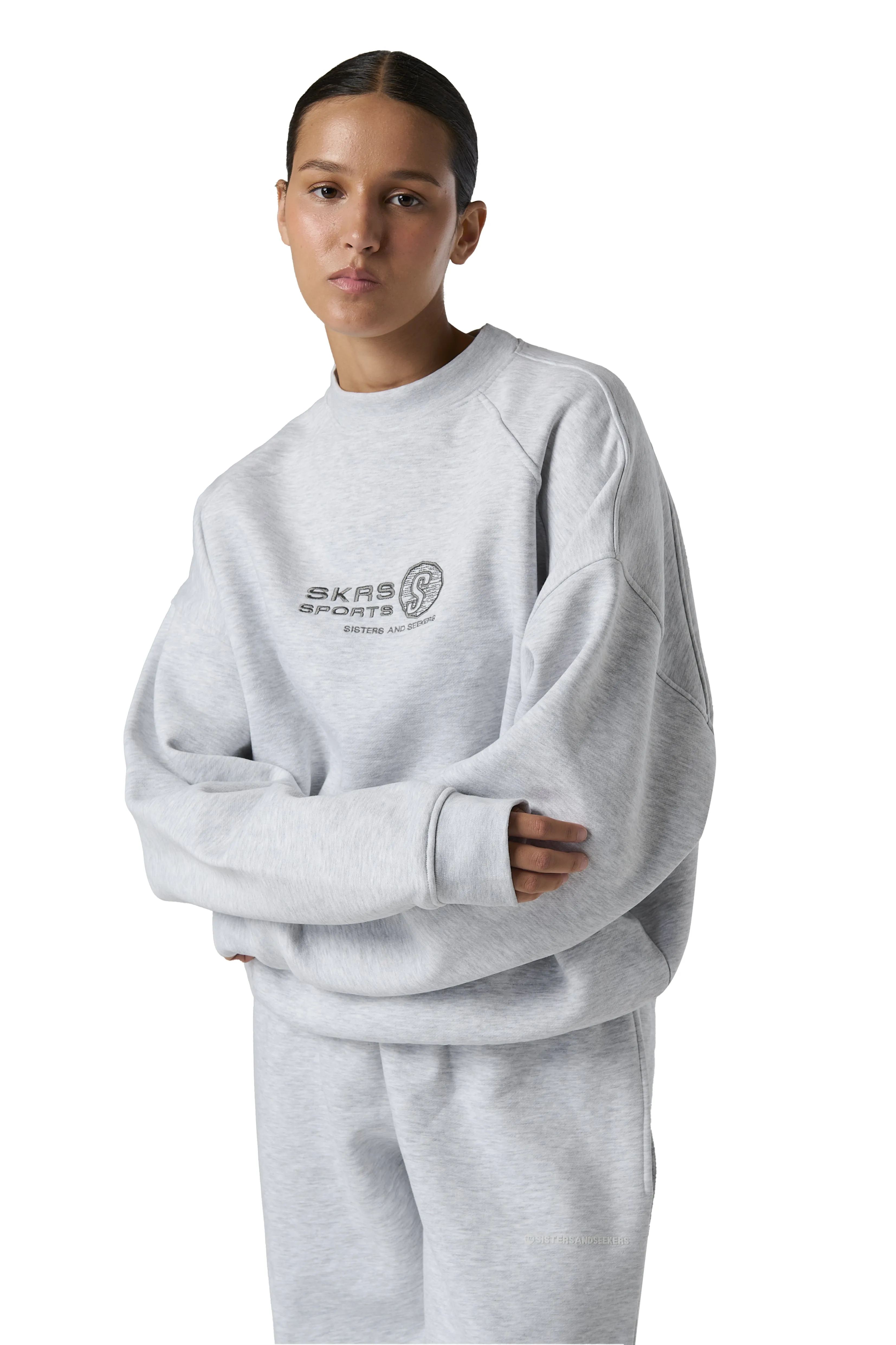 Sport Sweatshirt in Passive sold by Sisters and Seekers product image thumbnail 3