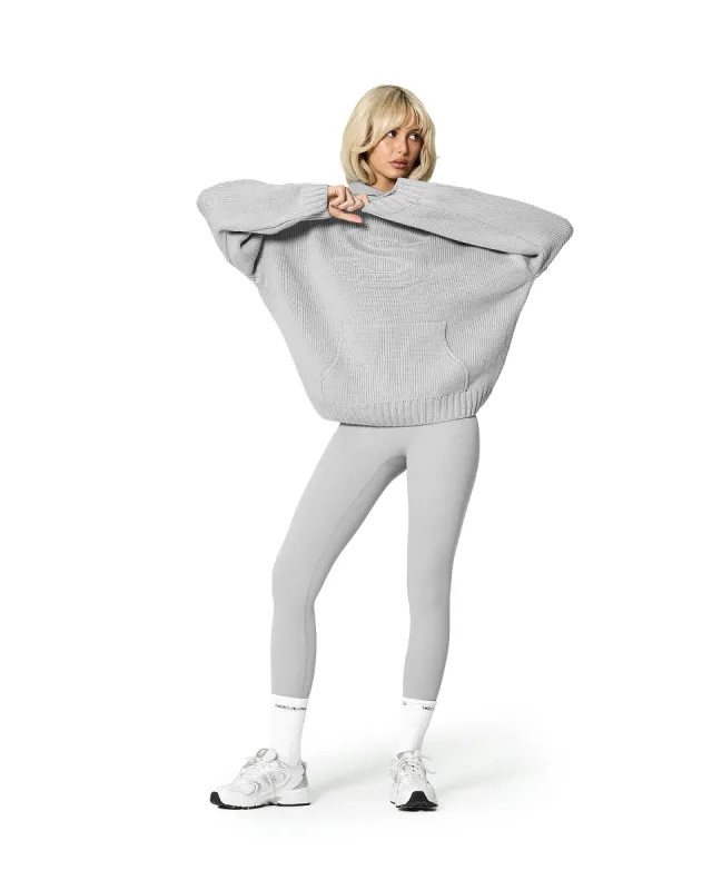 Seekers Knit Hoodie in Cathedral sold by Sisters and Seekers